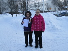 Kuvassa KTL:n edustjat aluemestaruuskilpailuissa Jyväskylässä 20.3.2011: Anastasia Nikolaeva ja Alina Räihä